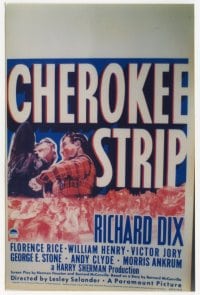 CHEROKEE STRIP ('40) WC