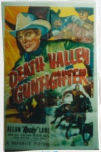 DEATH VALLEY GUNFIGHTER 1sheet