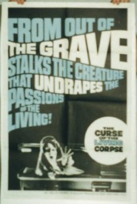 CURSE OF THE LIVING CORPSE 1sheet