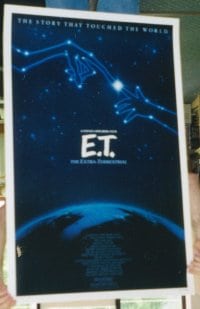 E.T. THE EXTRA TERRESTRIAL R1985 1sheet