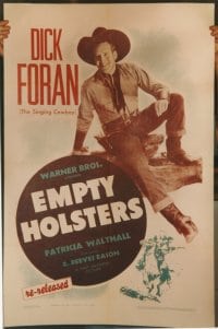 EMPTY HOLSTERS other company 1sheet