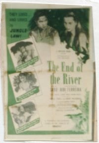 END OF THE RIVER 1sheet