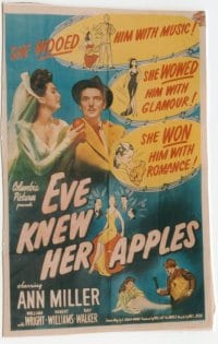EVE KNEW HER APPLES 1sheet