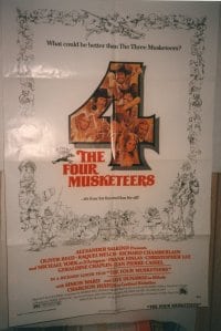 FOUR MUSKETEERS 1sheet