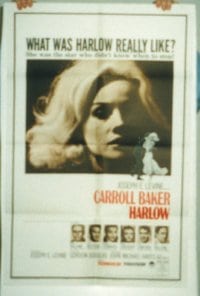 HARLOW ('65 BAKER VERSION) militar 1sheet