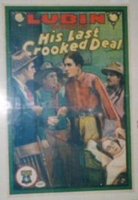HIS LAST CROOKED DEAL 1sheet