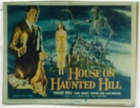 HOUSE ON HAUNTED HILL ('59) 1/2sh