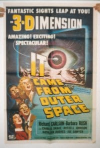 IT CAME FROM OUTER SPACE 3D 1sheet