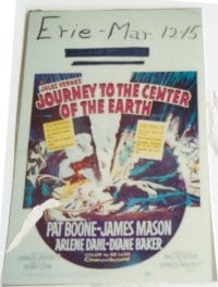 JOURNEY TO THE CENTER OF THE EARTH ('59) WC