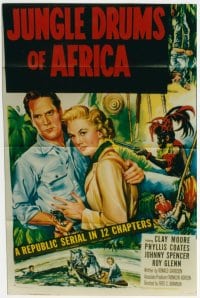 JUNGLE DRUMS OF AFRICA 1sheet