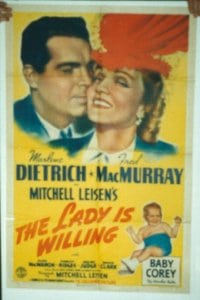 LADY IS WILLING ('42) 1sheet