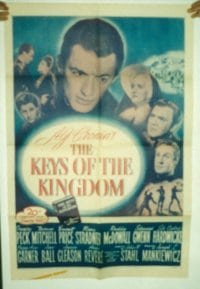 KEYS OF THE KINGDOM R1954 1sheet