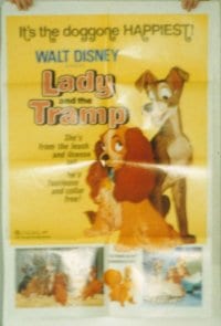 LADY & THE TRAMP linen 1sheet