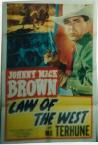LAW OF THE WEST ('49) 1sheet