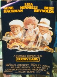 LUCKY LADY ('75) paper backed, 1sheet