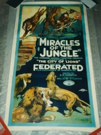MIRACLES OF THE JUNGLE linen 3sh