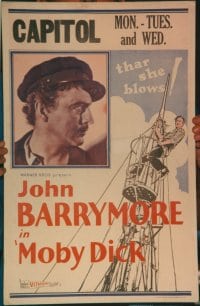 MOBY DICK ('30) WC