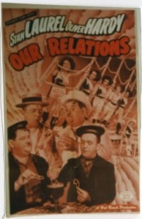 OUR RELATIONS R1948 1sheet