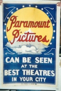 PARAMOUNT PICTURES ('15) linen 1sheet