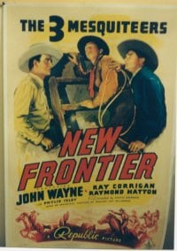 NEW FRONTIER ('39) kraftbk 1sheet