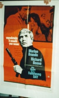 NIGHT OF THE FOLLOWING DAY militar 1sheet