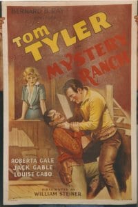 MYSTERY RANCH ('34) linen 1sheet