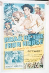 ROAR OF THE IRON HORSE 1sheet