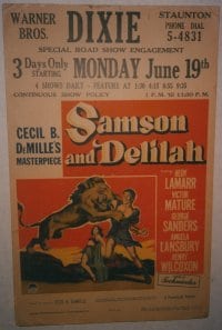 SAMSON & DELILAH R1959 WC