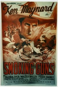 SMOKING GUNS ('34) R?? lin 1sheet