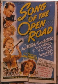 SONG OF THE OPEN ROAD 1sheet