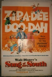 SONG OF THE SOUTH R1986 1sheet