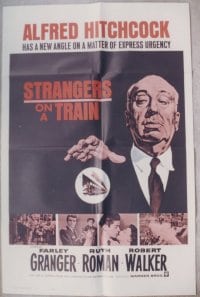 STRANGERS ON A TRAIN R1961 1sheet