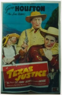LONE RIDER IN TEXAS JUSTICE 1sheet