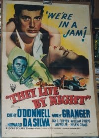 THEY LIVE BY NIGHT linen 1sheet