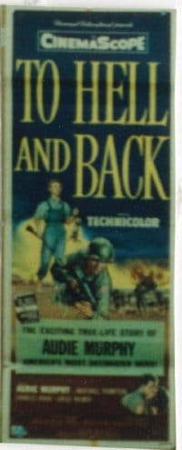 TO HELL & BACK ('55) insert