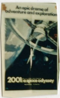 2001: A SPACE ODYSSEY R1971 1sheet