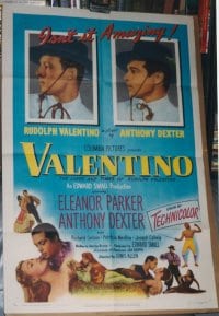 VALENTINO ('51) 1sheet