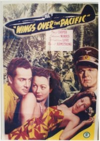 WINGS OVER THE PACIFIC ('43) 1sheet