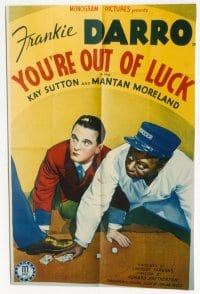 YOU'RE OUT OF LUCK 1sheet