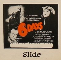 6 DAYS glass slide