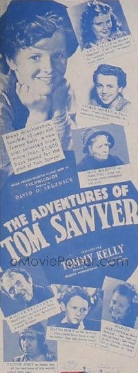 ADVENTURES OF TOM SAWYER insert