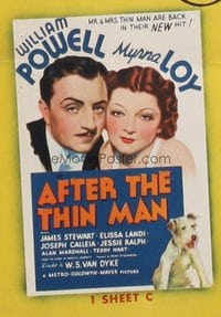 AFTER THE THIN MAN 1sh