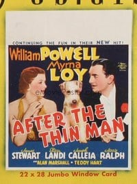 AFTER THE THIN MAN WC, jumbo