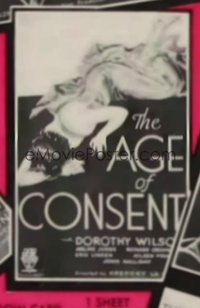 AGE OF CONSENT ('32) 1sh