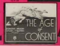 AGE OF CONSENT ('32) 1/2sh woman laying down