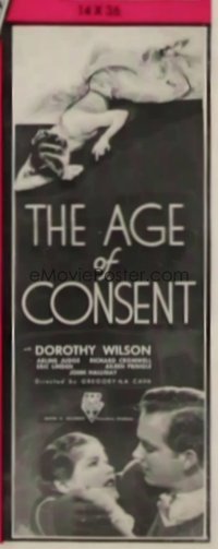 AGE OF CONSENT ('32) insert