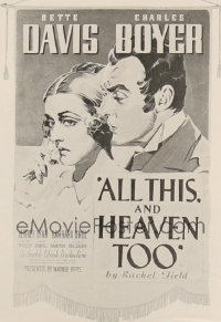 ALL THIS & HEAVEN TOO ('40)