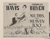 ALL THIS & HEAVEN TOO ('40)