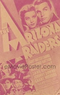ARIZONA RAIDERS ('36) 1sh