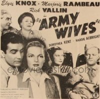 ARMY WIVES 6sh